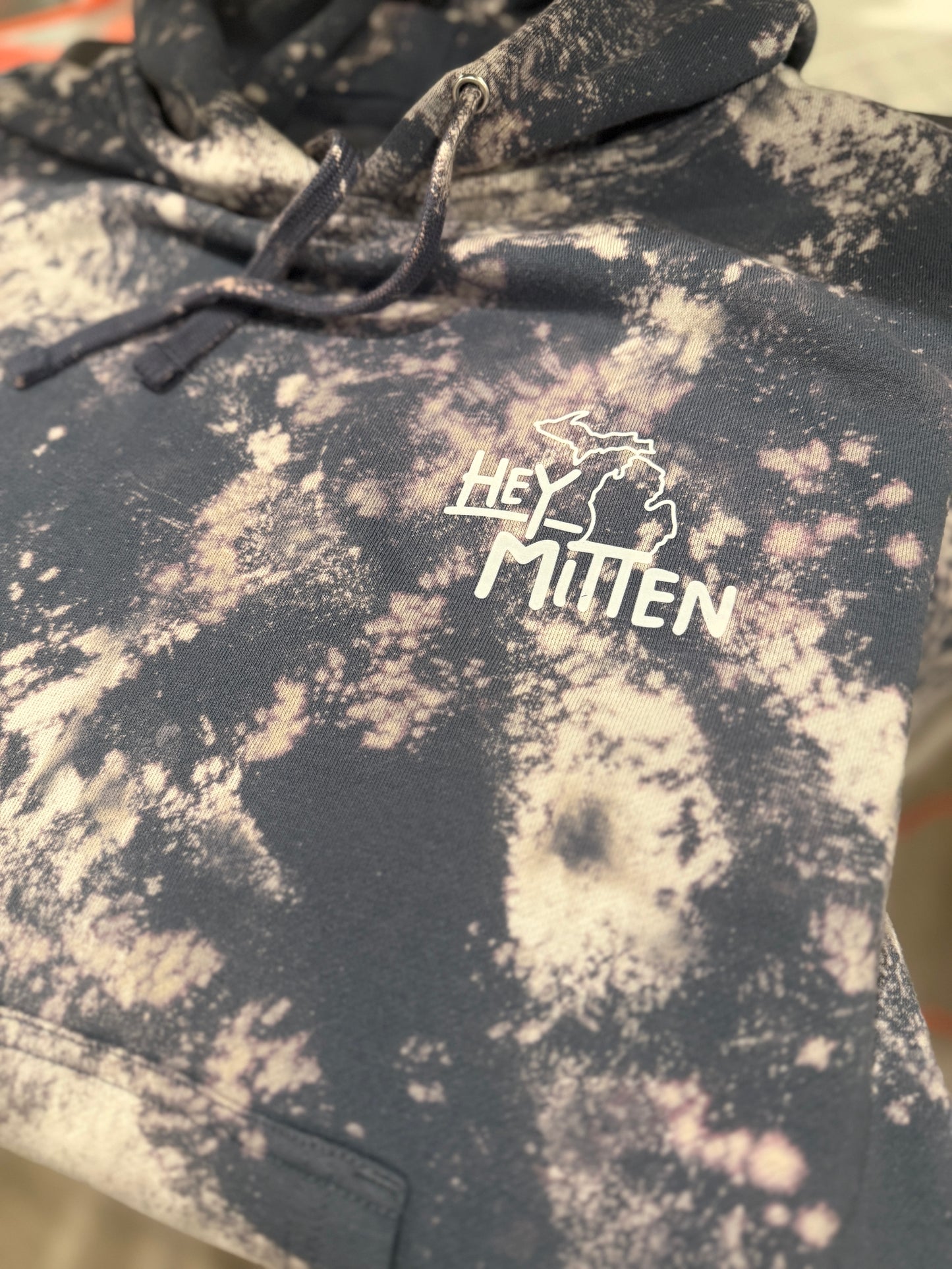 Northern Lights Bleached Hoodie