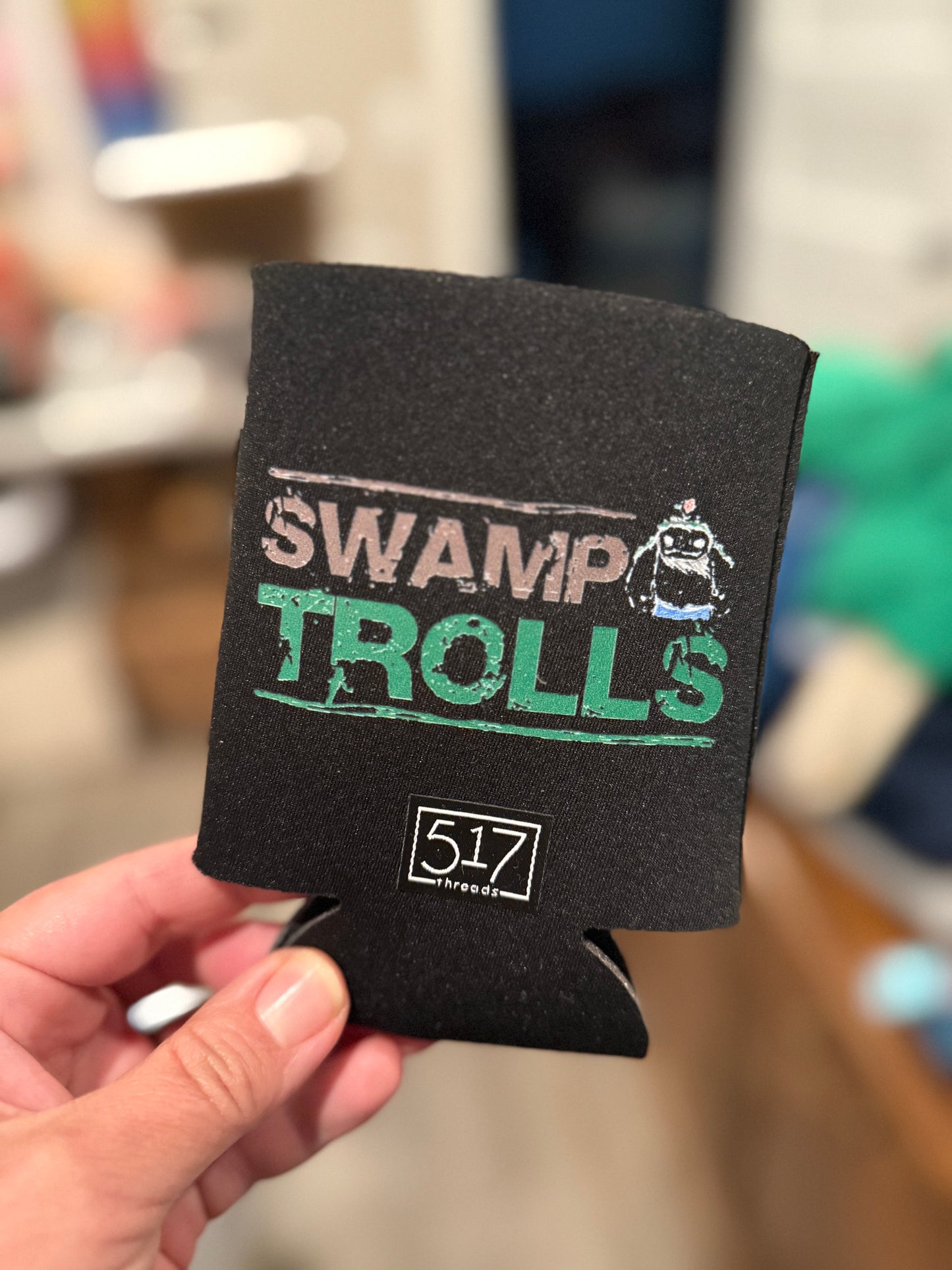 Swamp Trolls Can Coozie