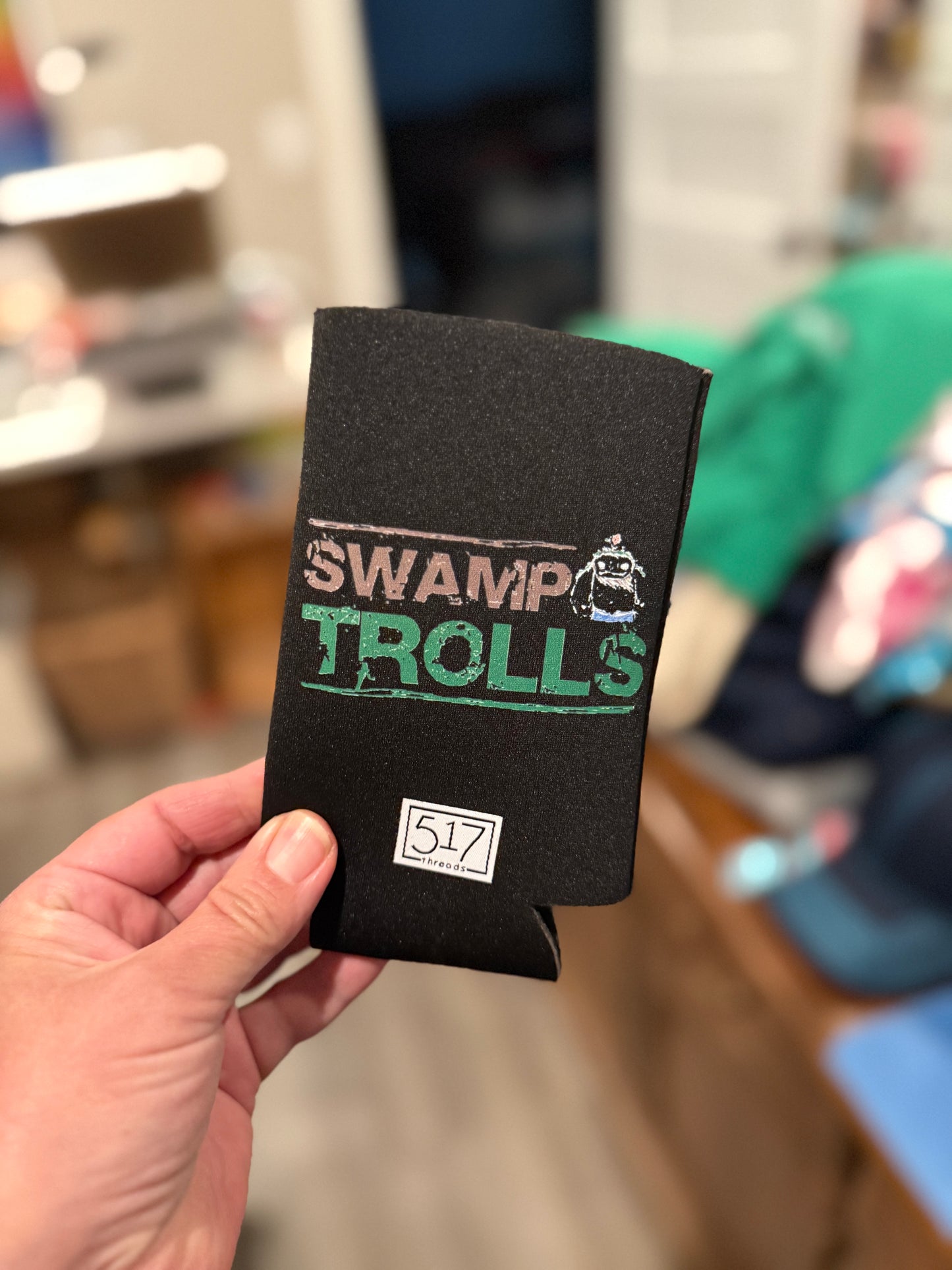 Swamp Trolls Can Coozie
