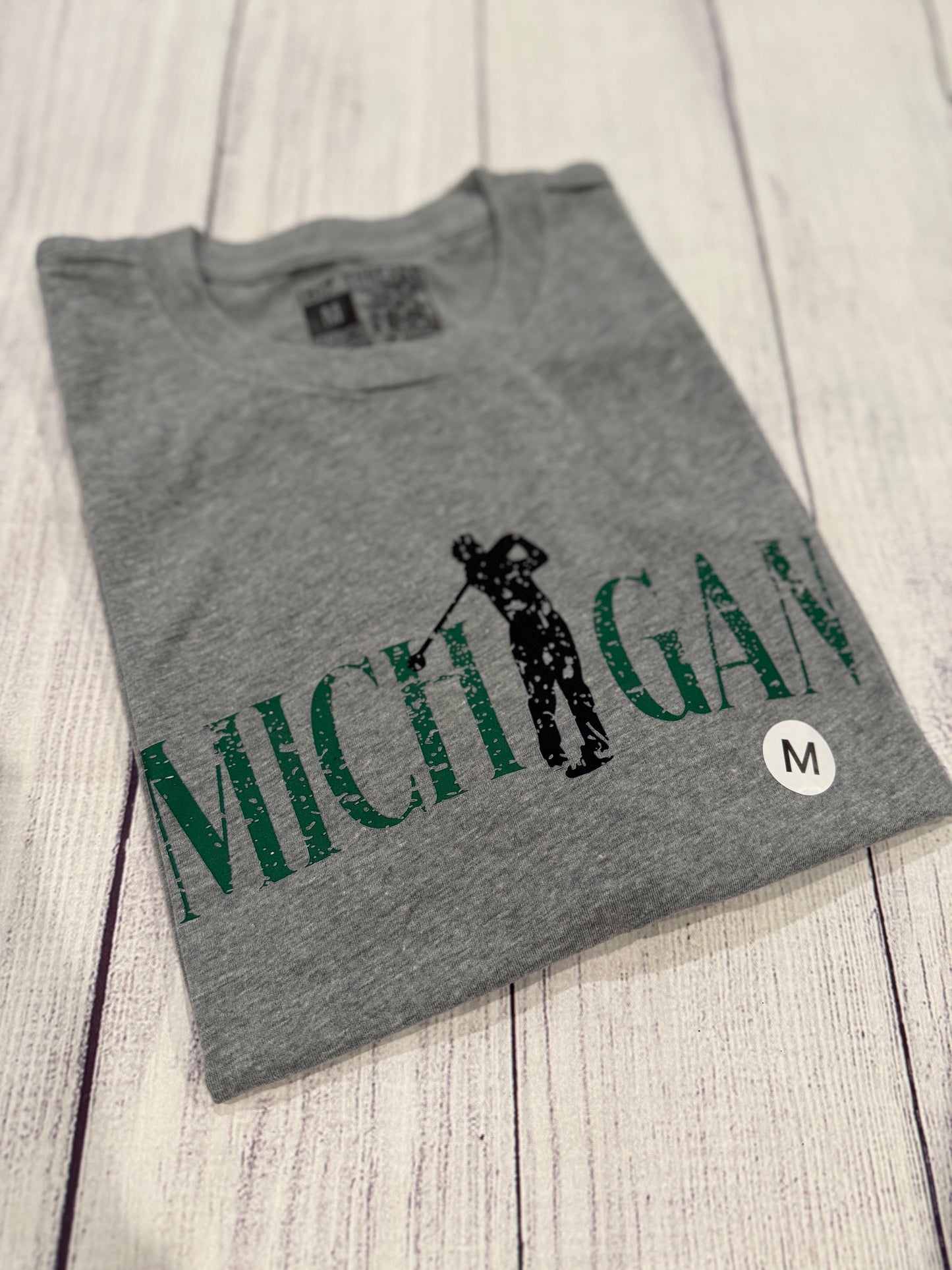 Distressed Michigan Golfer
