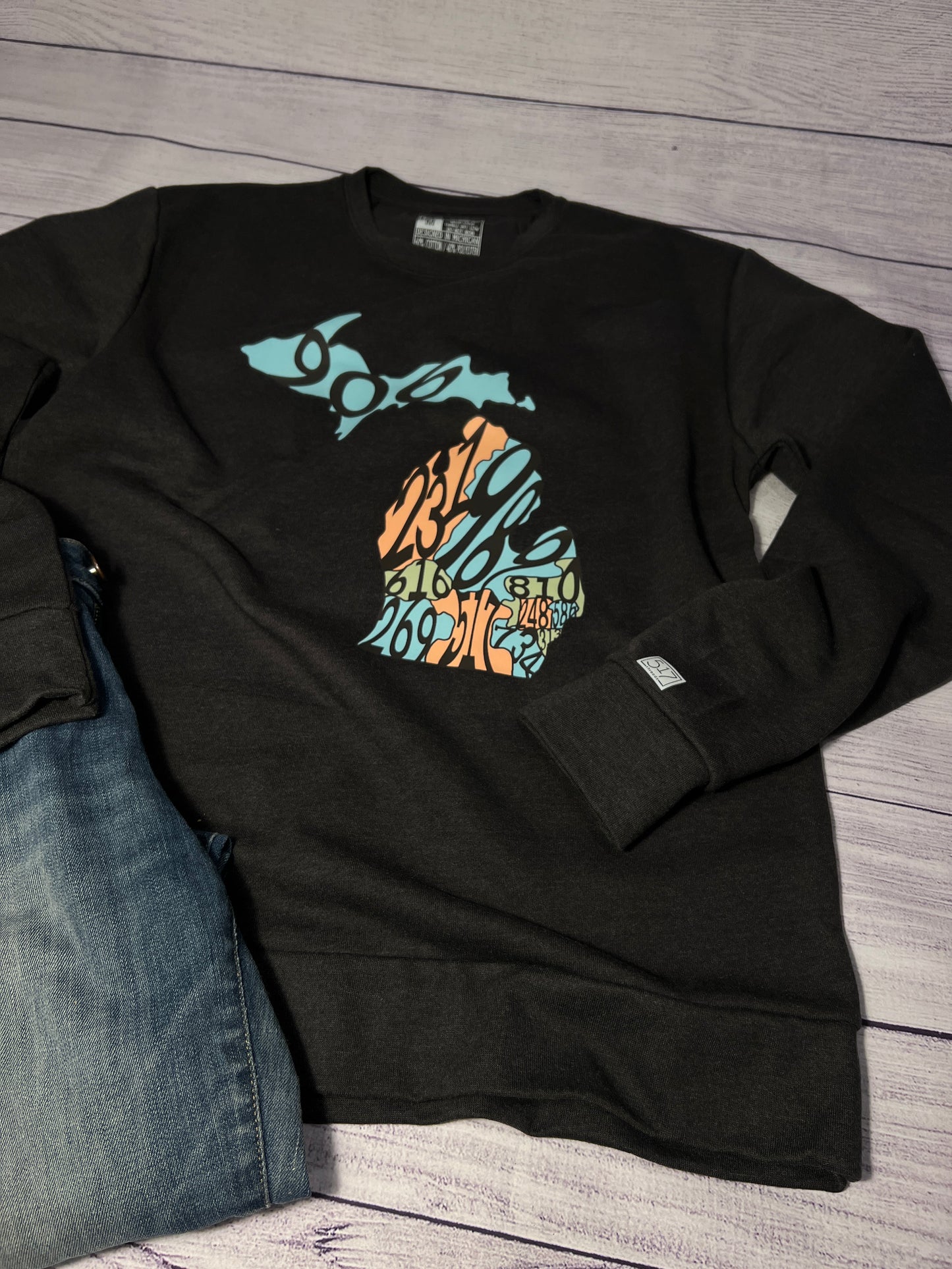 Area Codes Crewneck Sweatshirt