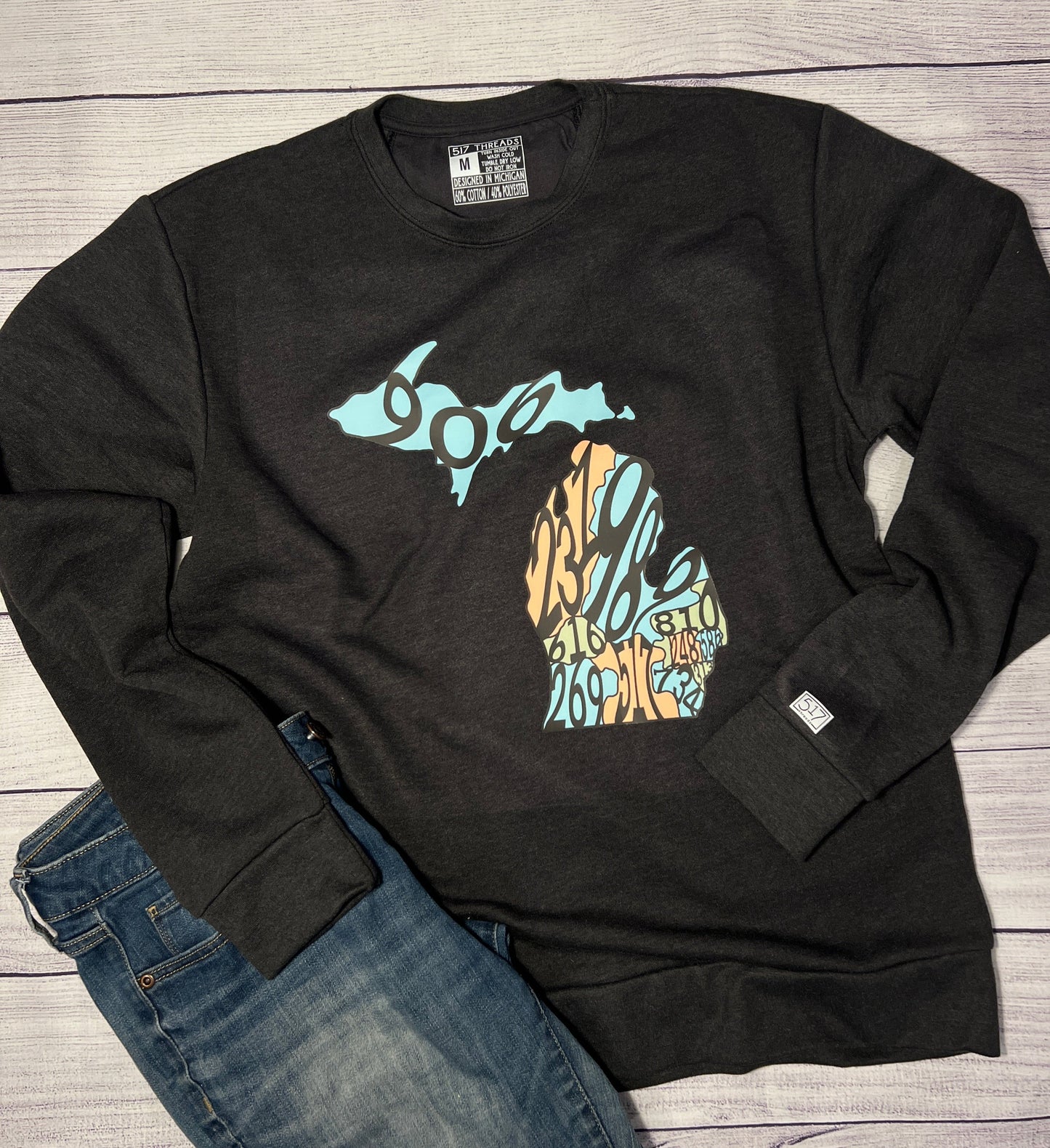 Area Codes Crewneck Sweatshirt