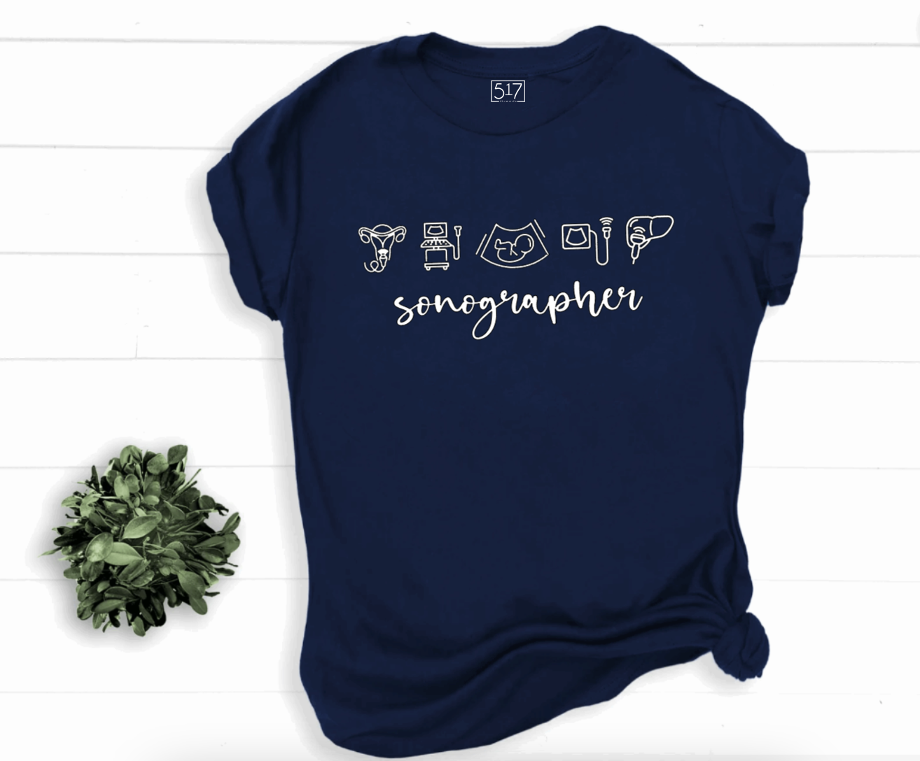 Sonographer Icons T-Shirt