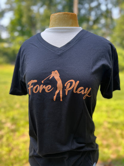 Ladies Fore Play Golf T-shirt