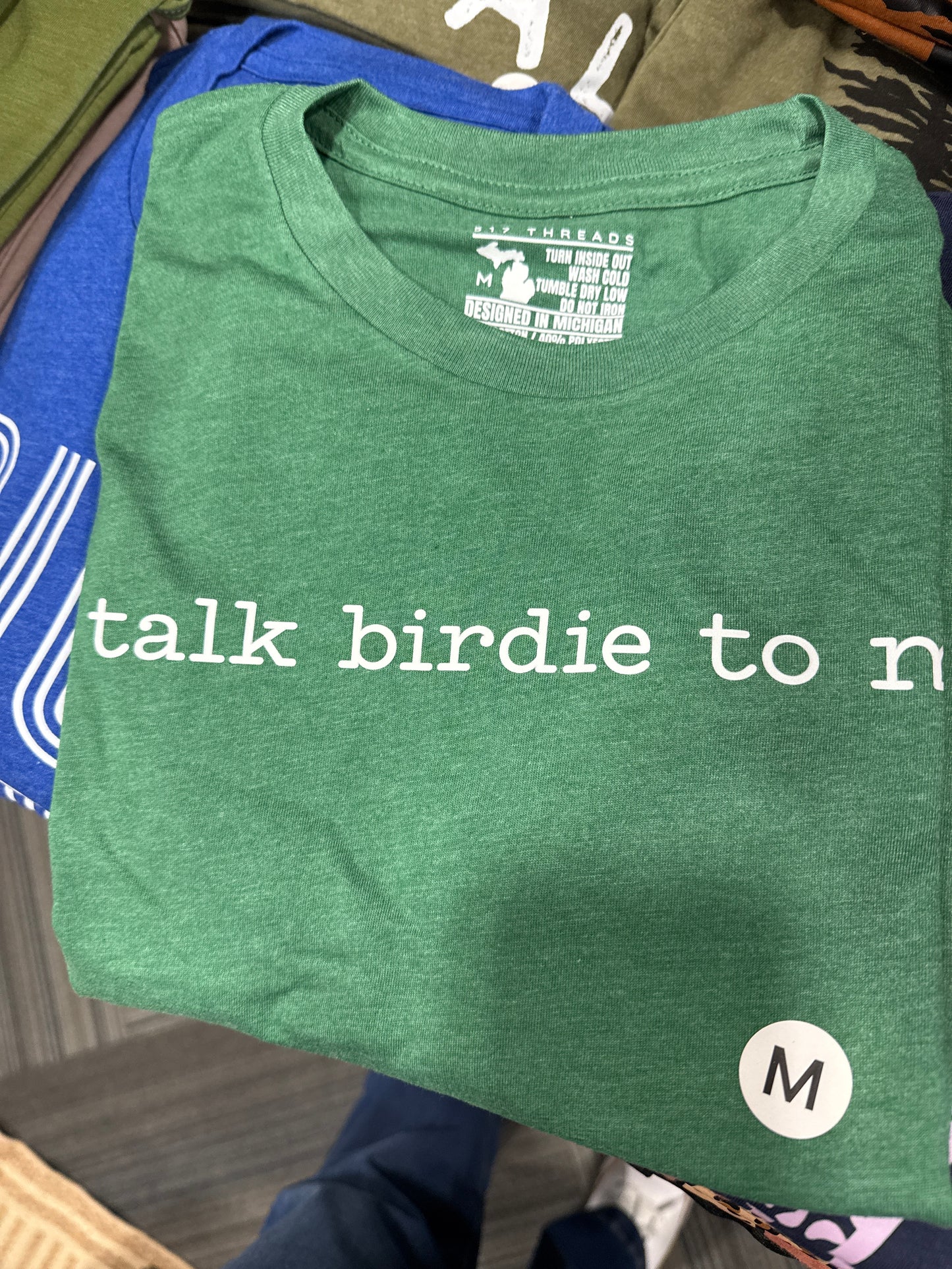 Talk birdie to me Golf tshirt