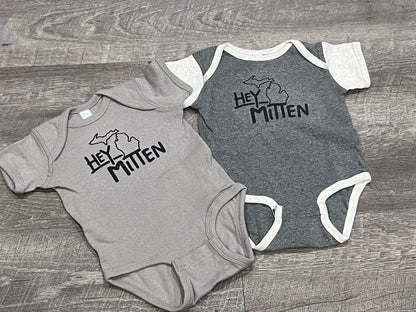 Hey Mitten Baby Bodysuit