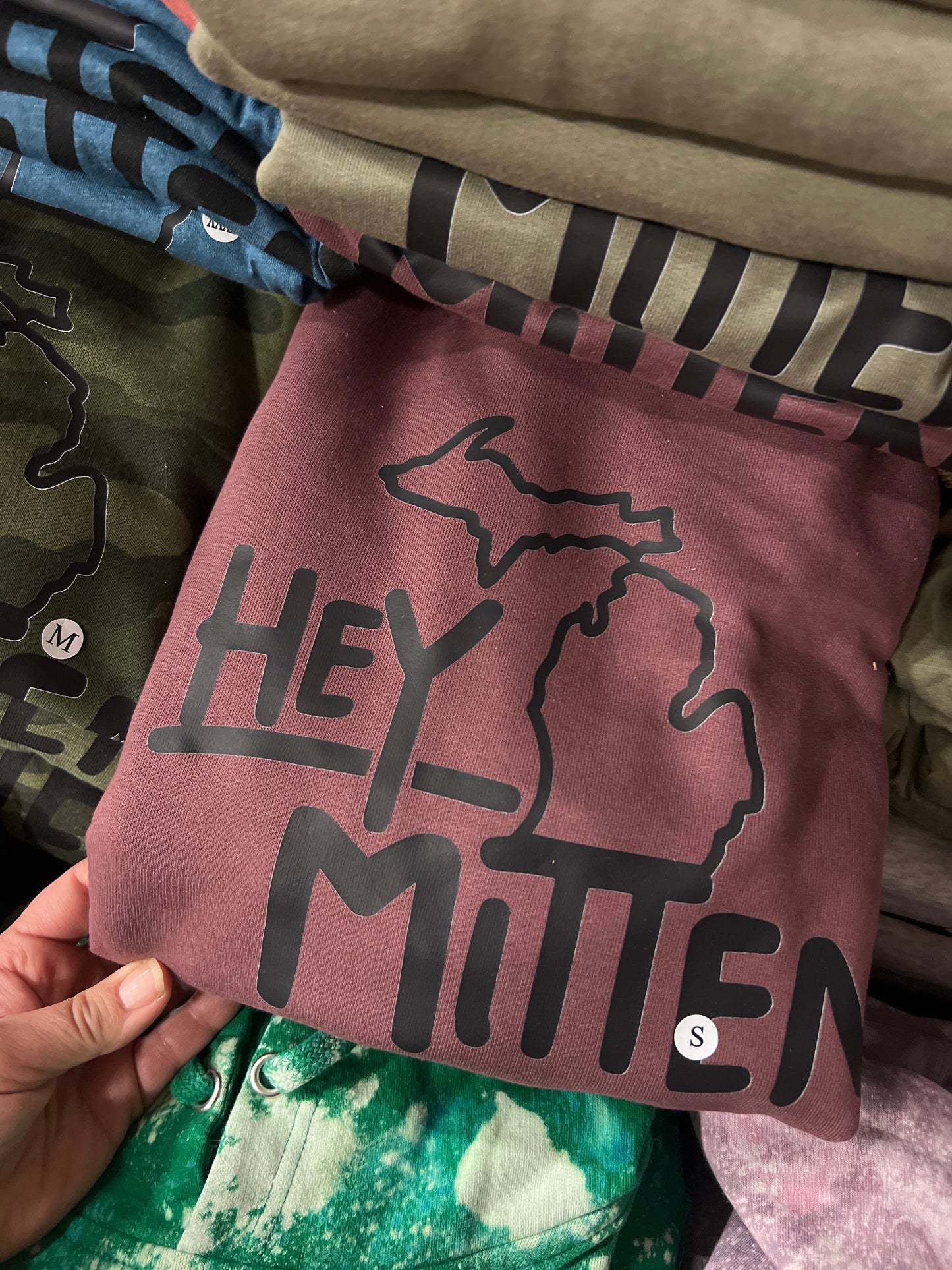 Hey Mitten Hoodie