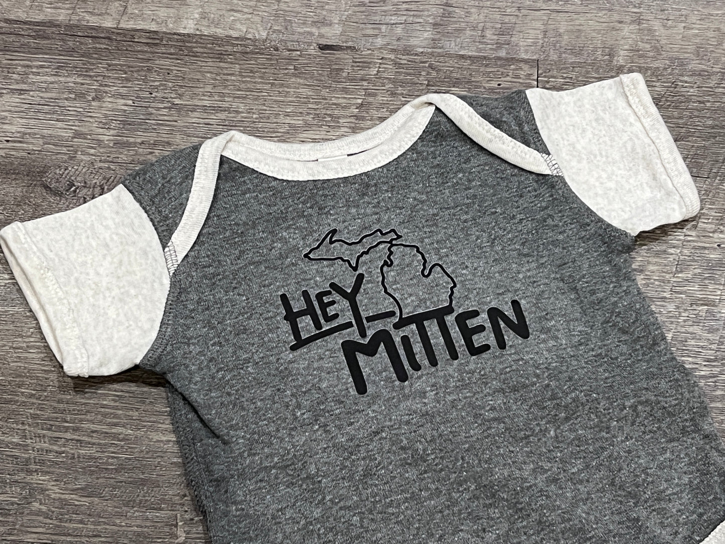 Hey Mitten Baby Bodysuit