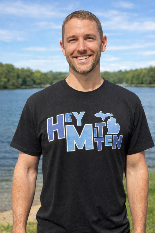 Stacked Hey Mitten T-shirt