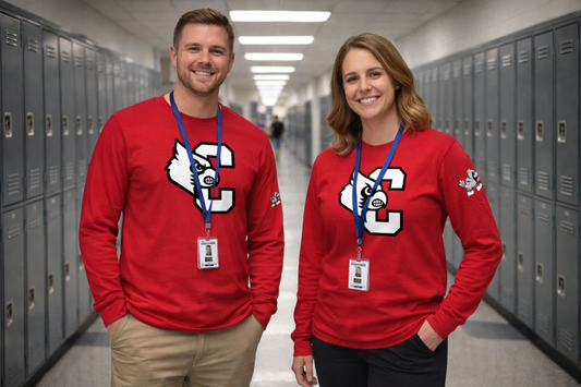 Cardinals Block C long sleeve shirt
