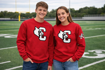 Cardinals Block C Crewneck Sweatshirt