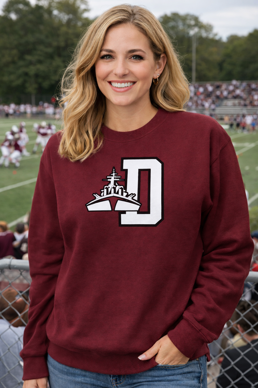 Dexter Block D Crewneck Sweatshirt