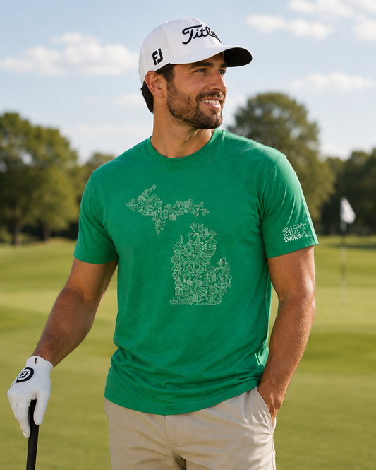 517 Swing Golf Icons T-shirt