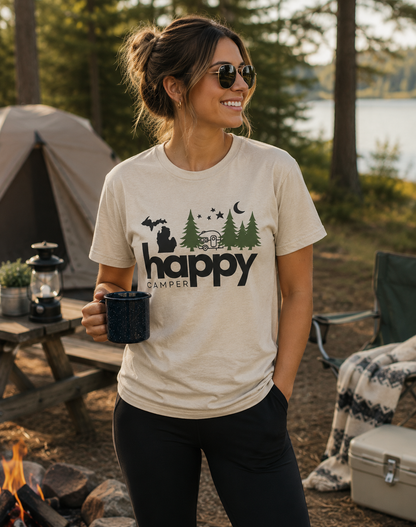 Happy MI Camper T-shirt