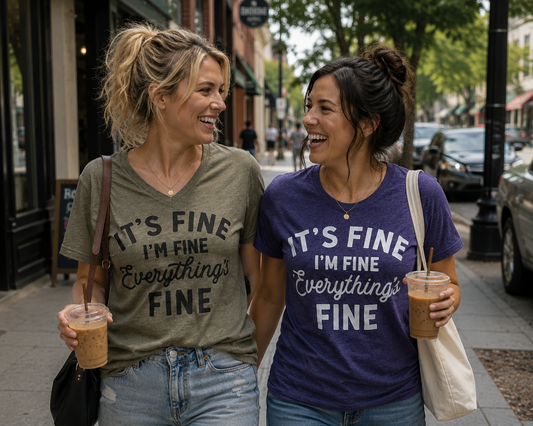 It's fine, I'm fine, Everything's fine T-shirt