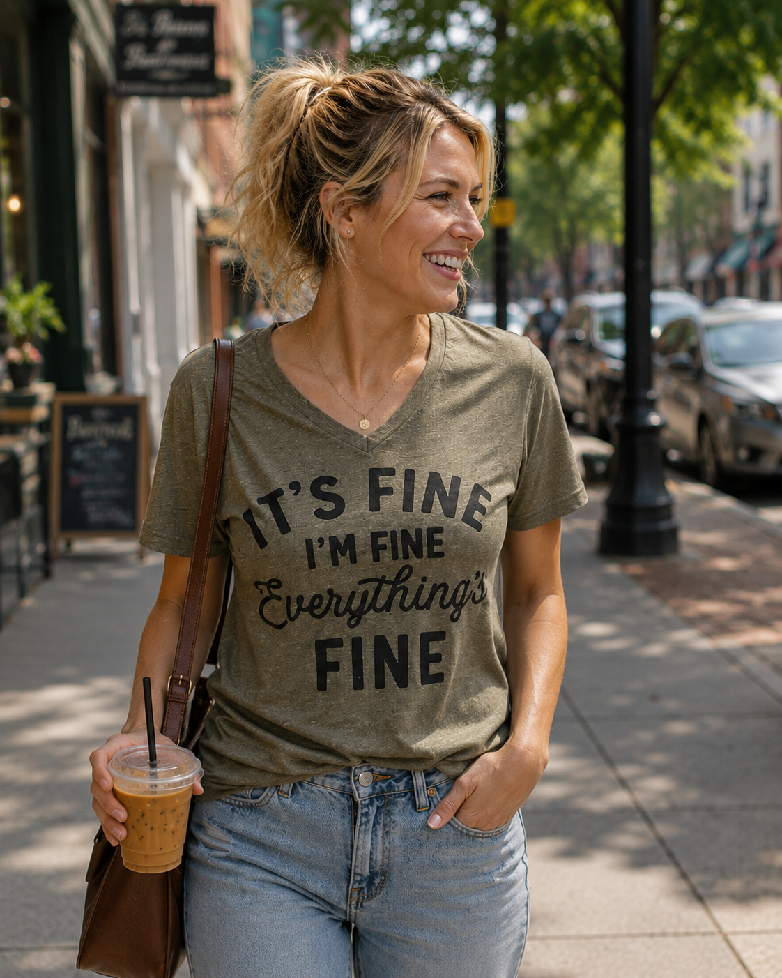 It's fine, I'm fine, Everything's fine T-shirt