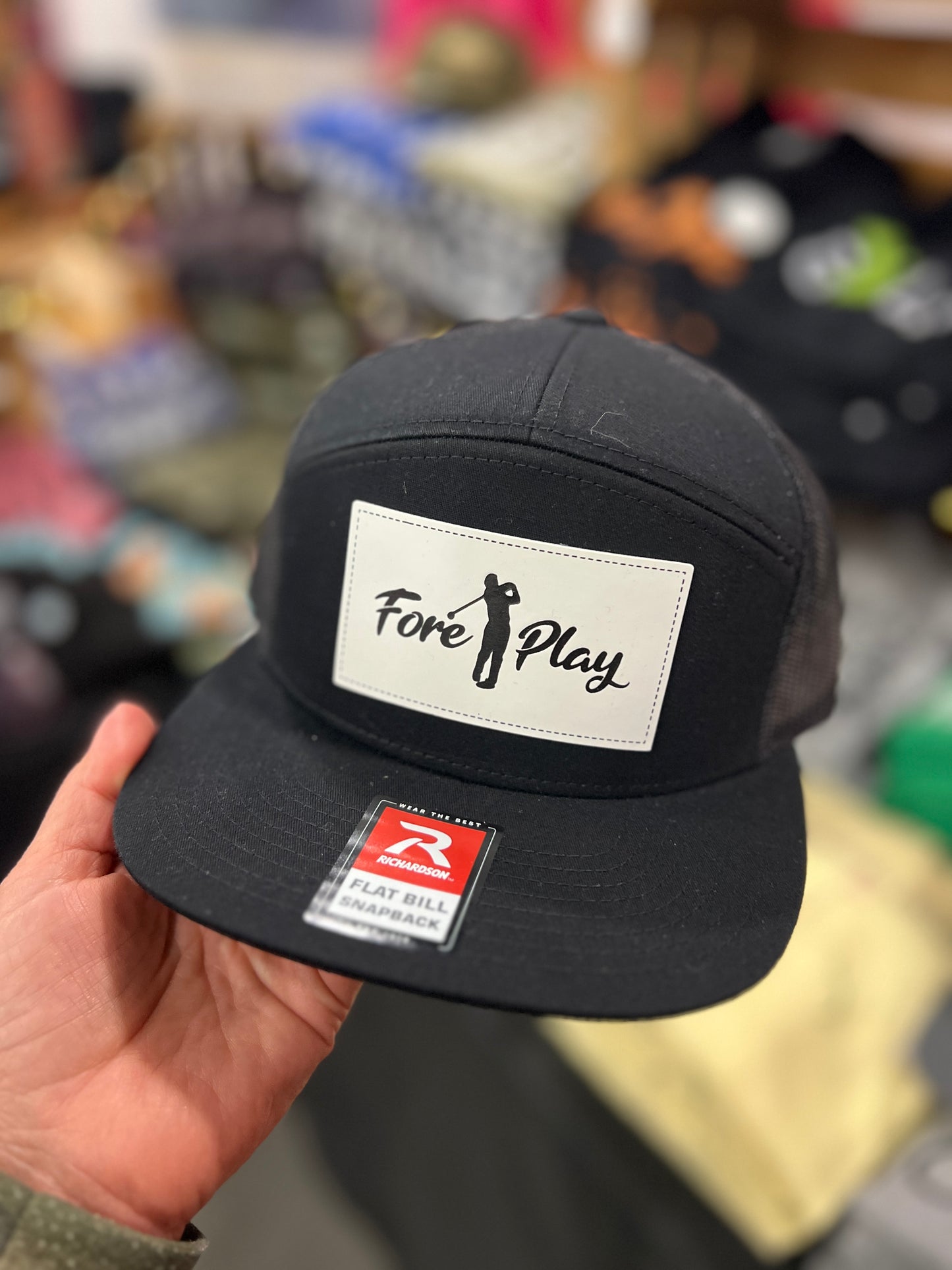 Fore Play Golf Flat Bill Hat