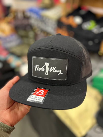 Fore Play Golf Flat Bill Hat