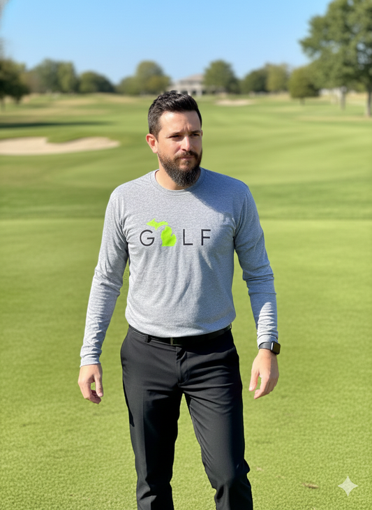 Golf Michigan long sleeve shirt