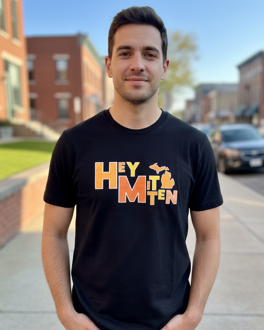 Stacked Hey Mitten T-shirt SALE