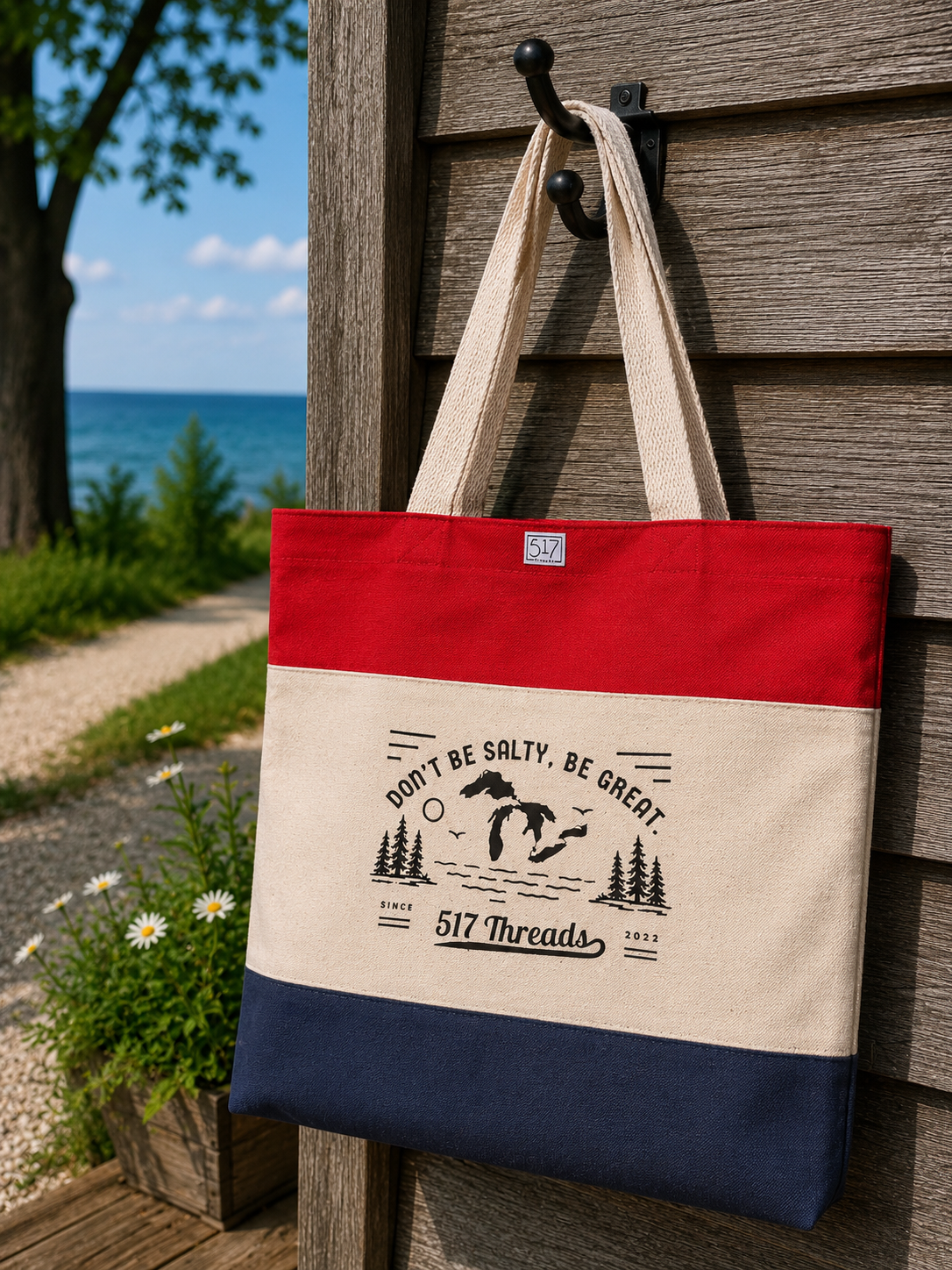 Square Canvas Tote Bags