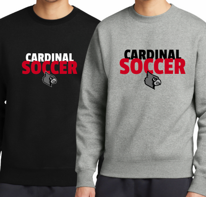 Cardinal Soccer Crewneck Sweatshirt