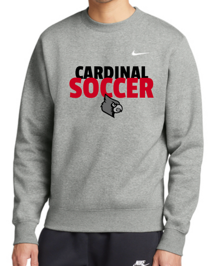 Cardinal Soccer NIKE Crewneck Sweatshirt
