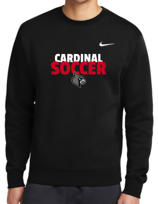Cardinal Soccer NIKE Crewneck Sweatshirt