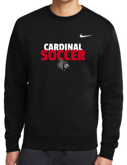 Cardinal Soccer NIKE Crewneck Sweatshirt