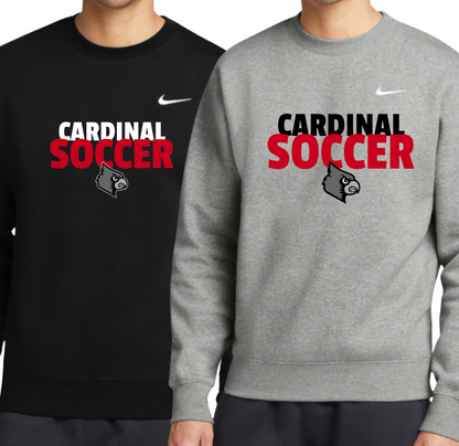 Cardinal Soccer NIKE Crewneck Sweatshirt