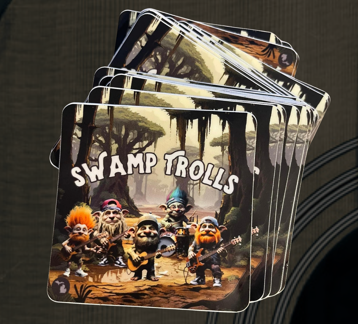 Swamp Trolls Sticker