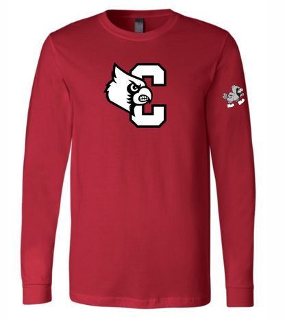 Cardinals Block C long sleeve shirt