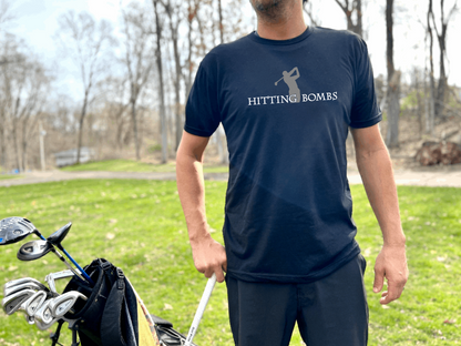 Hitting Bombs Golf T-shirt