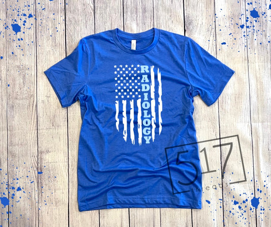 Radiology Flag T-shirt